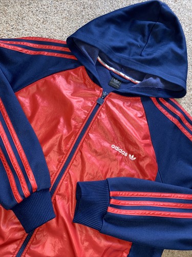 Men retro adidas - men's, red