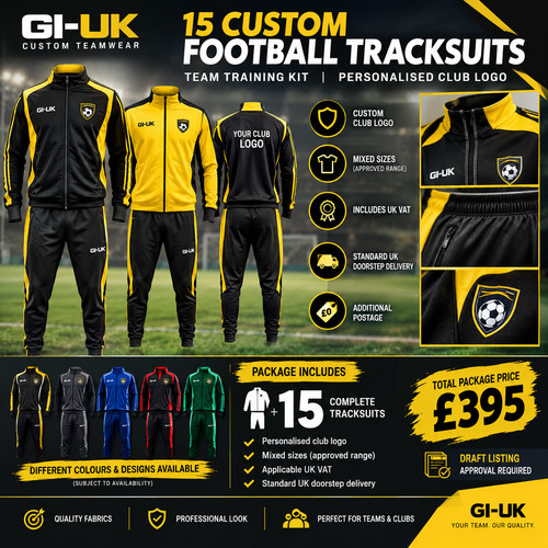 Custom football tracksuits - 15,