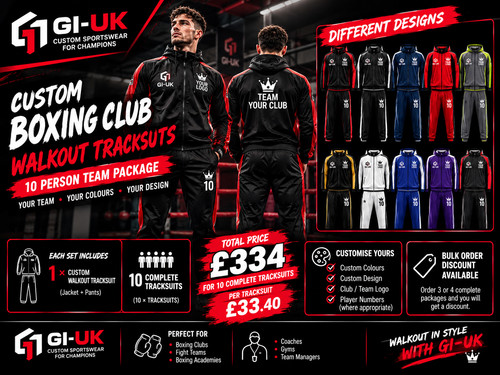 Custom boxing club walkout - boxing,